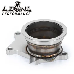 LZONE - Stainless Steel Adapter for T3/T4 Turbo 5 Bolt to 3