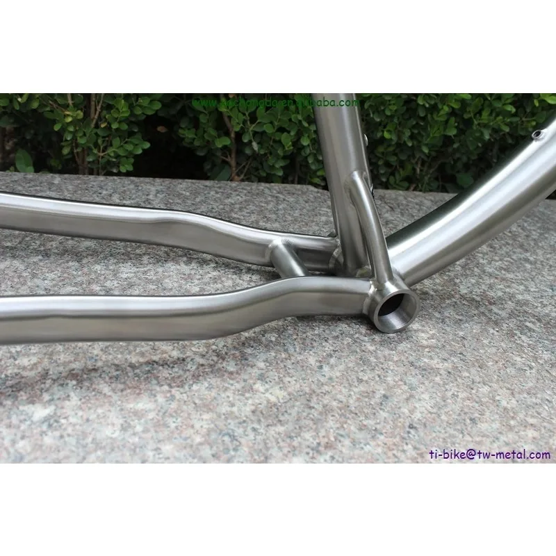China Titanium Cruiser Bike Frame In OEM Service