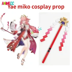 Yae Miko Cosplay Props Anime Genshin Impact  Magic Band Birthday Gifts Sexy Women Dress Halloween Accessories