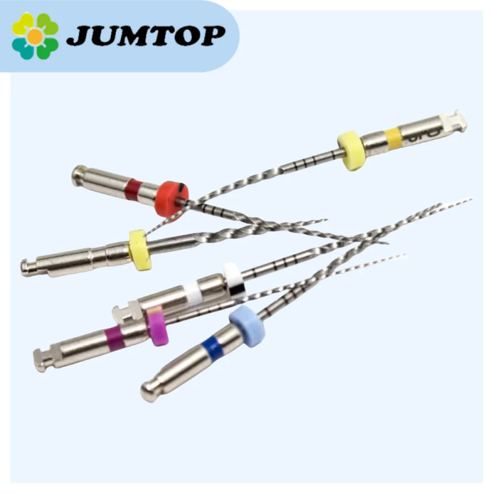 

SOCO PLUS Endo Rotary Files - Super Strong NiTi Root Canal Tools, Enhanced Cutting for Dentists, Endodontic Treatment