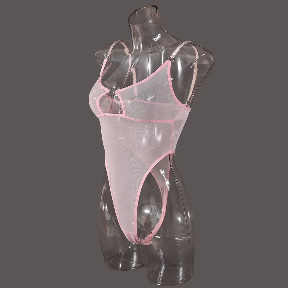 ملابس داخلية مثيرة مثيرة لصيد السمك ملابس داخلية نسائية قطعة واحدة ملابس داخلية شفافة حسية للسيدات ملابس جنسية غريبة ملابس نسائية #3