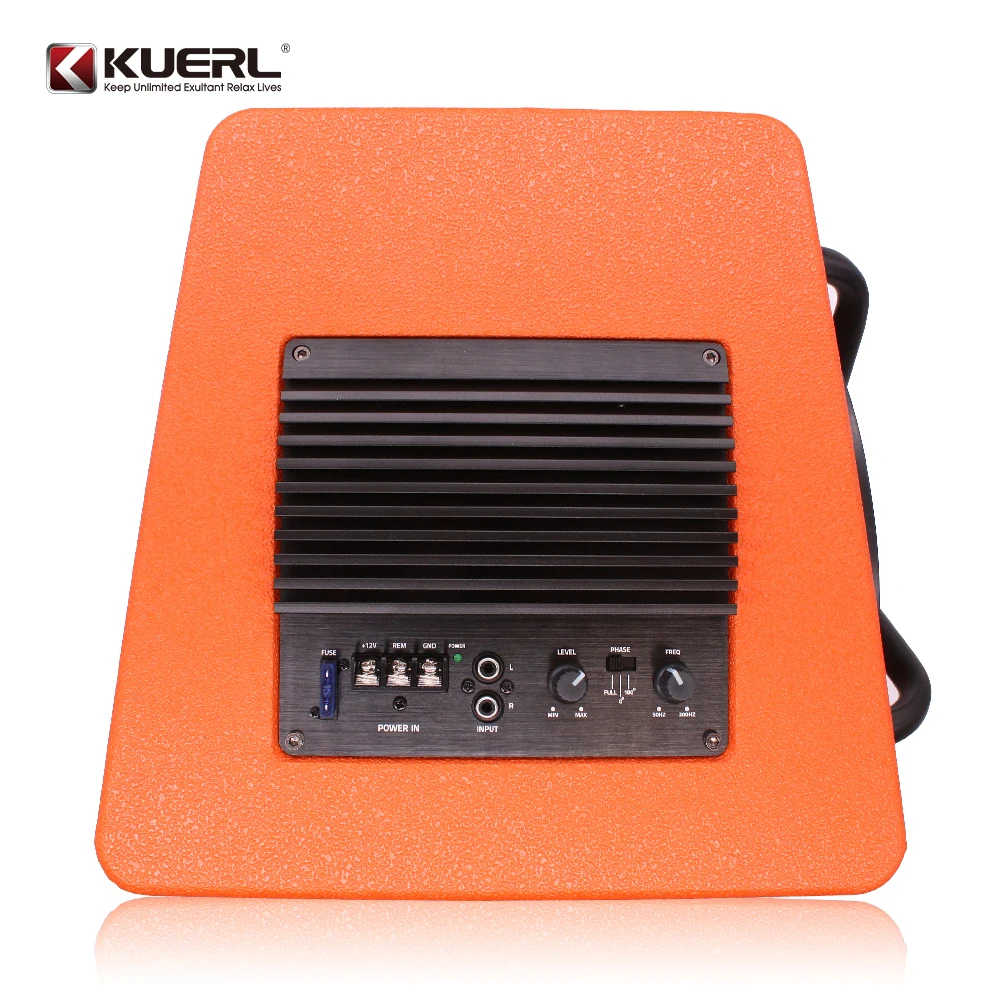 صندوق مضخم صوت كامل نشط للسيارة عالي الأداء، مضخم صوت تلقائي شبه منحرف مقاس 10 بوصة #3