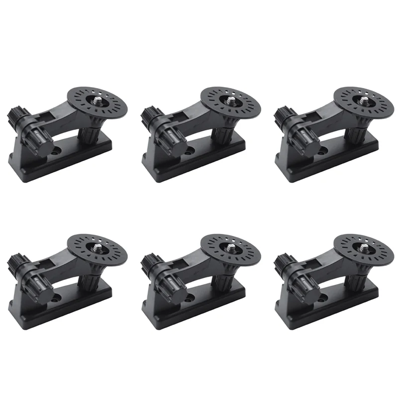

B24B 6X Wall Mount Bracket Cam Holder 180 Degree Adjustable For Cloud Camera 291 Series Wifi Home Security Camara(Black)