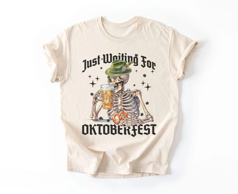 

Oktoberfest Shirt Cotton Short Sleeve Summer Casual Tee German Beer Festival Apparel Gifts for Beer Lovers Folk Party Fans