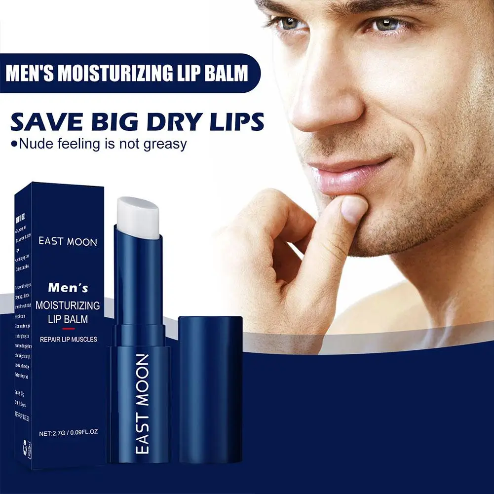 Men Moisturizing Lip Balm Reshape Chapped Lips Anti-chapped Moisturizing Lip Balm Gift For Father Lip Care