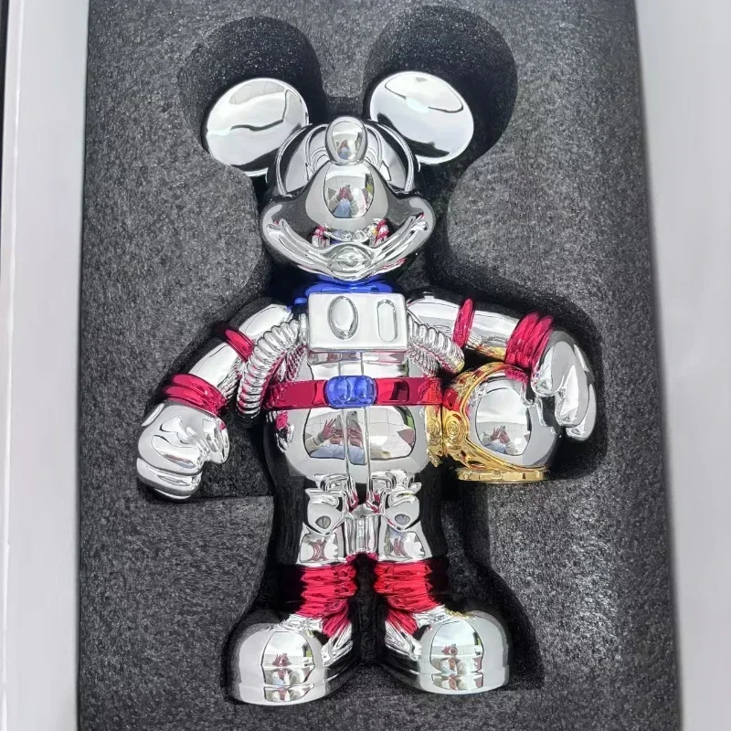 30CM Disney Space Crew Mickey Mouse figure astronaut spaceman statue resin Model Home Decoration desk Ornaments Arts and Crafts