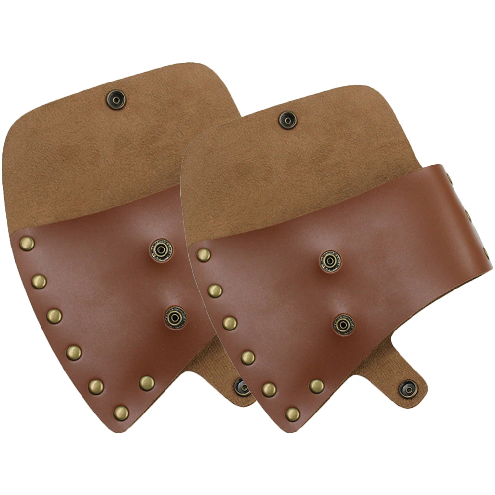 

2Pcs Hatchet Protective Cover Sleeve Thickened Durable Axe Case Outdoor Camping Protector Universal Fit