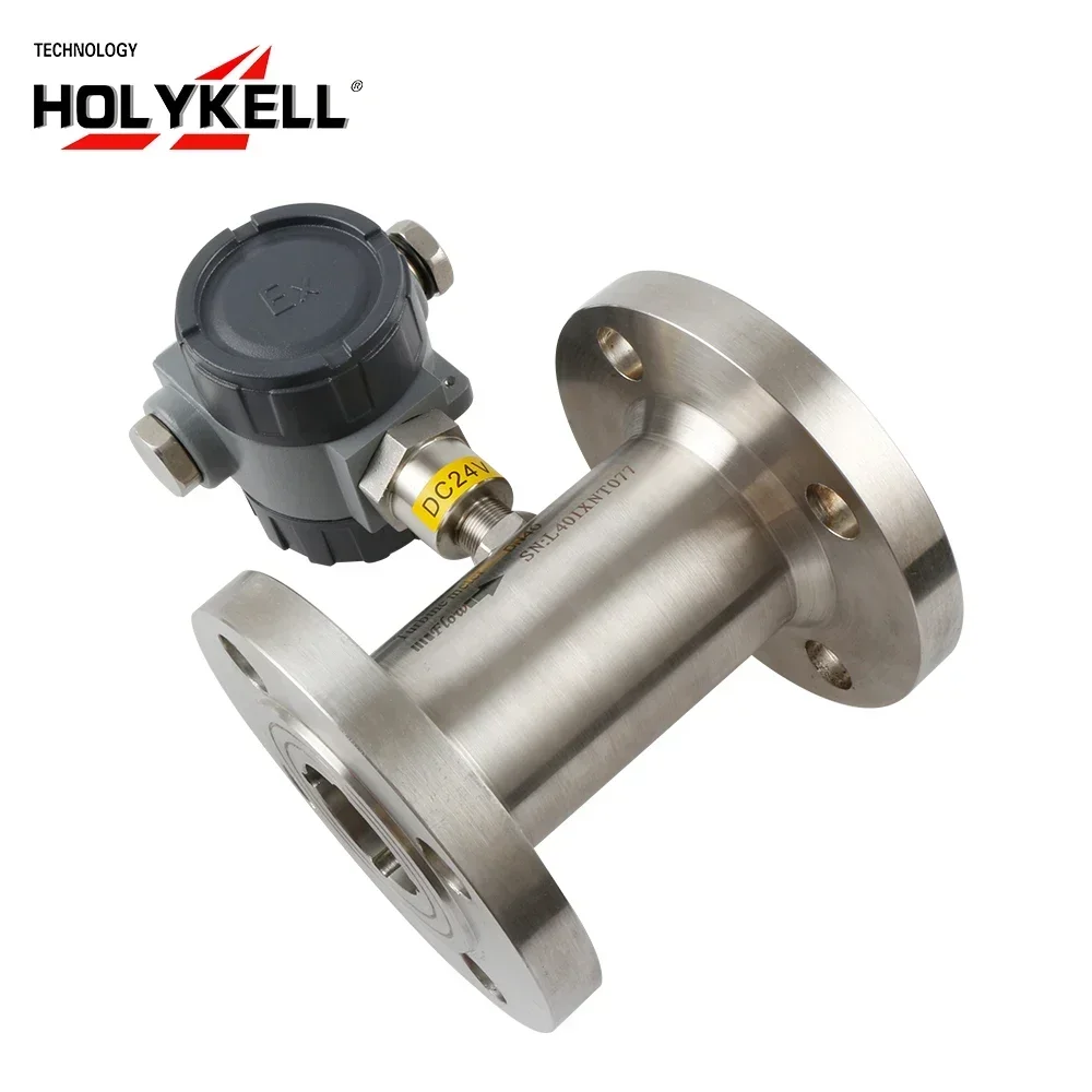 Holykell 2 Inch Digital Fuel Flow Meter / Digital RS485 Turbine Flow Meter