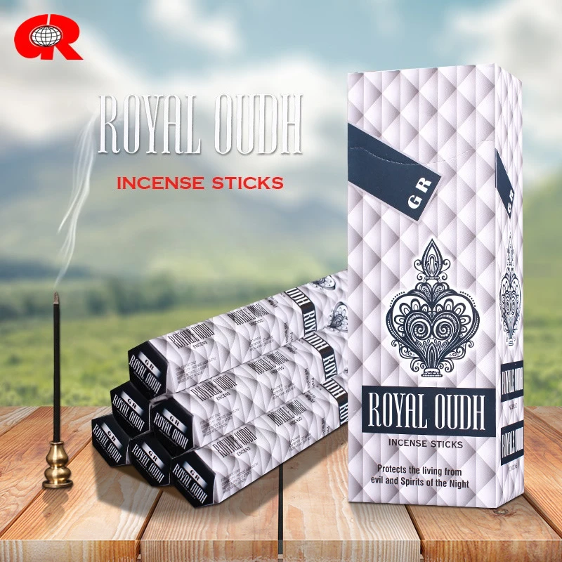 GR 120 палочек / 40 палочек Индия Royal O======== Incense Sandalo Jazmin ROYALE CHENDAN Бытовой туалет Agarwood Line Ароматерапия