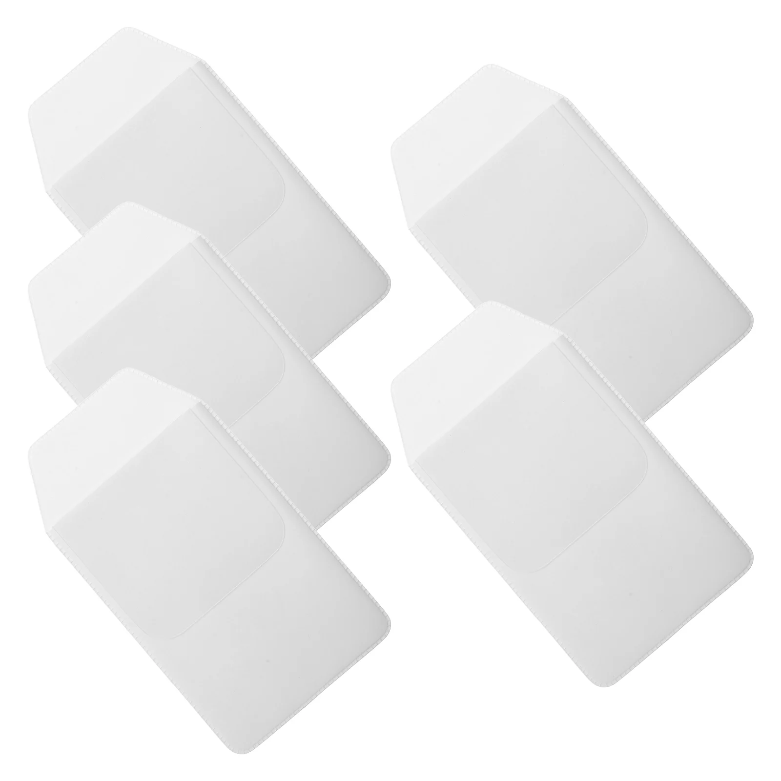 

5Pcs PVC Pen Case Soft Pocket Protector for Shirts Pens Holder Organizer Nurse Doctor Long Lasting Storage Solution