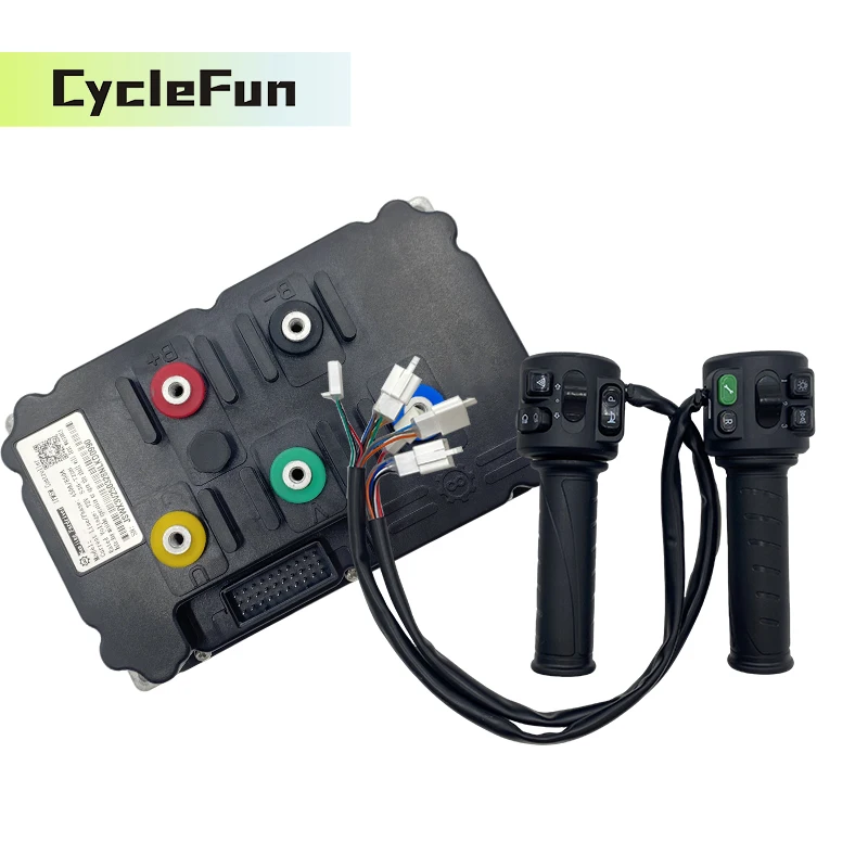 

Far Driver ND96850 96V 8000W FOC Programmable DC Controller with T08 Throttle For Electric Motorcycle QS Hub Motor