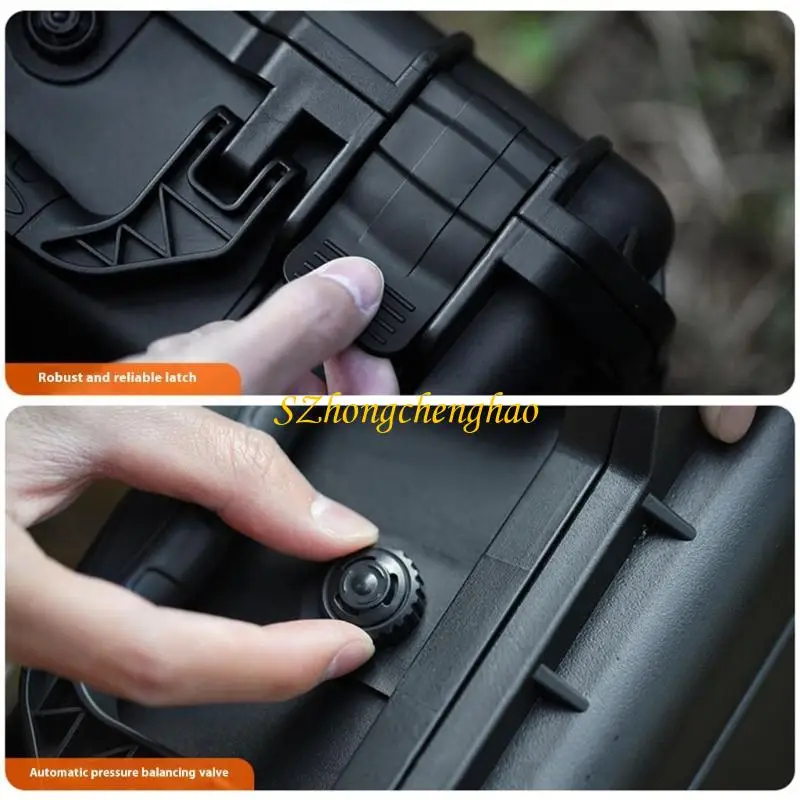 Explosions Proof Protective Storage Box Waterproof Shockproof Case for Flip 601D