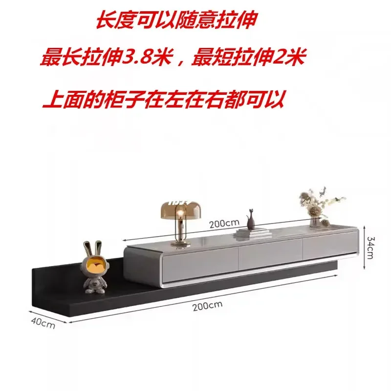 tv stand cabinet Monitor Stand Modern Luxury Mobile Center Display Tv Cabinet Living Room Table Basse Pour Salon Salon Furniture