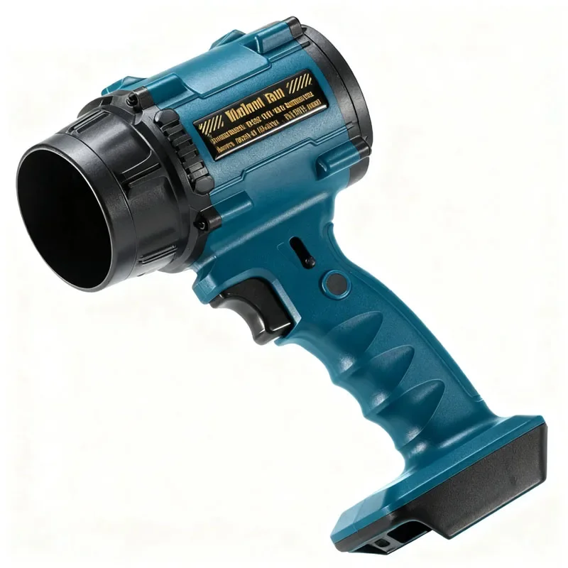 Para makita 18v bateria ventilador violento de alta potência ventilador de ar sem escova turbo ventilador de velocidade ajustável folha espanador jato ventilador