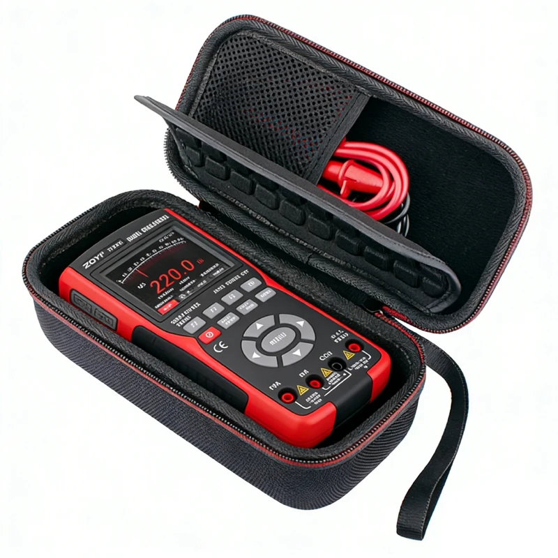 ZOPRORE الصلب إيفا صندوق سفر خارجي حماية حقيبة التخزين حمل غطاء الحال بالنسبة ZOYI ZT703S 702S ملتقط الذبذبات الرقمي المتعدد
