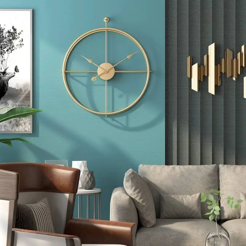 LivingRoom Vertical Camera Wall Clock Month Unique Double Aesthetic Alarm Wall Clock Kitchen Desk Duvar Saati Home Decor Items