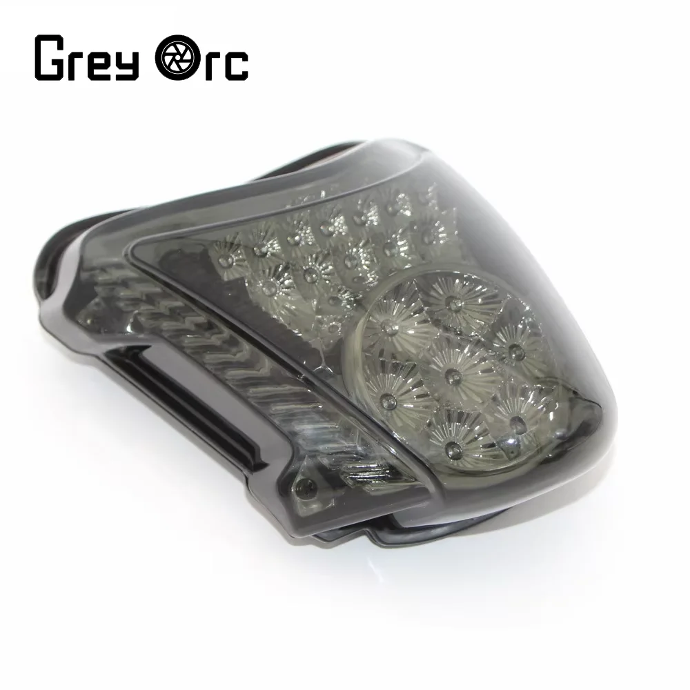 أضواء خلفية خلفية الفرامل الجمعية LED التوجيه الذيل مؤشر ضوئي لسوزوكي هايابوسا GSX1300R 2008-2020 دراجة نارية ABS البلاستيك