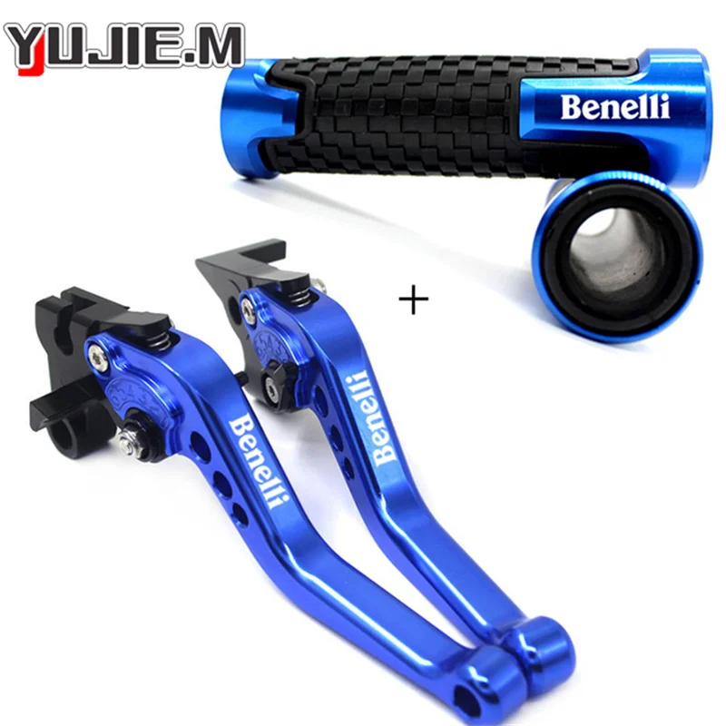 

Motorcycle CNC Adjustable Clutch Brake Levers Handlebar Hand Grip For BENELLI TNT 125 135 TNT125 TNT135 2016-2017