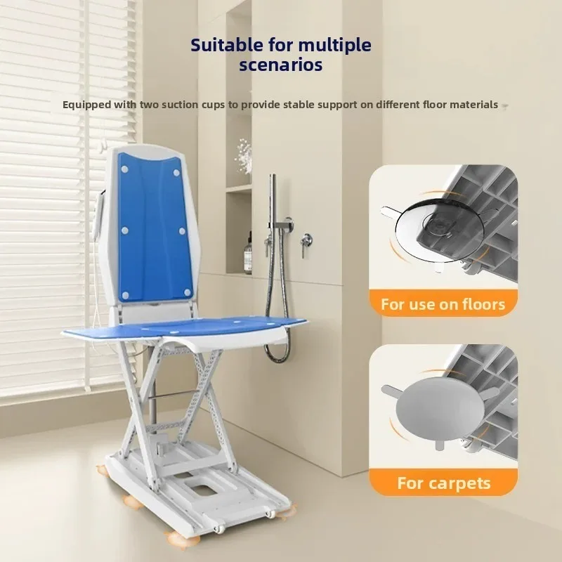 Electric Lift Chair Multifunctional Modern Elderly Assistance Stand-Up Bath Shower Chair for Home Use