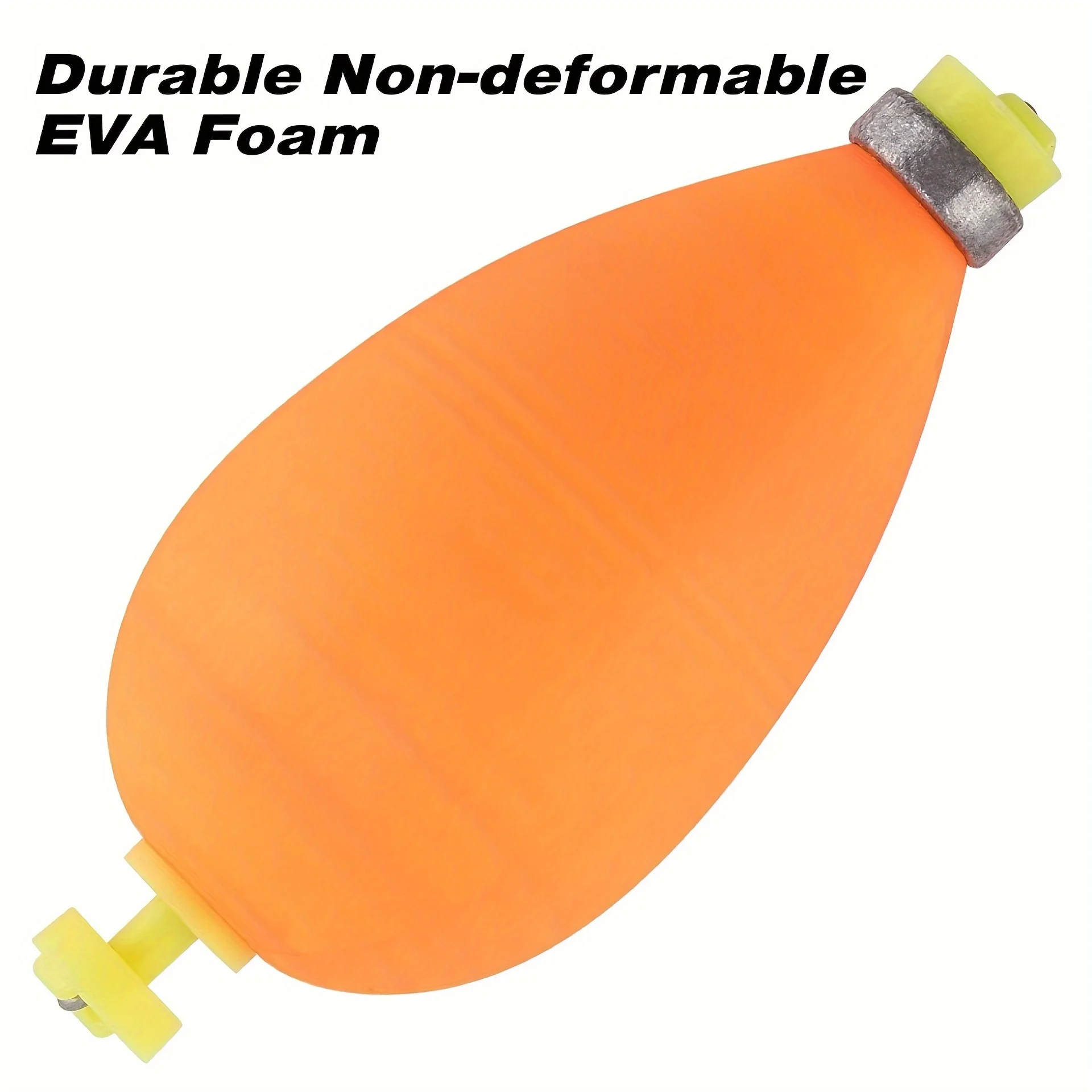 12pcs High sensitivity bullet type float EVA foam with counterweight with a lead pendant far throw Fishing float