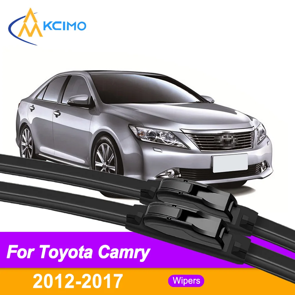 

Kcimo Front Windshield Wiper Blades For Toyota Camry XV50 2012-2017 Windscreen Window Car Accessories