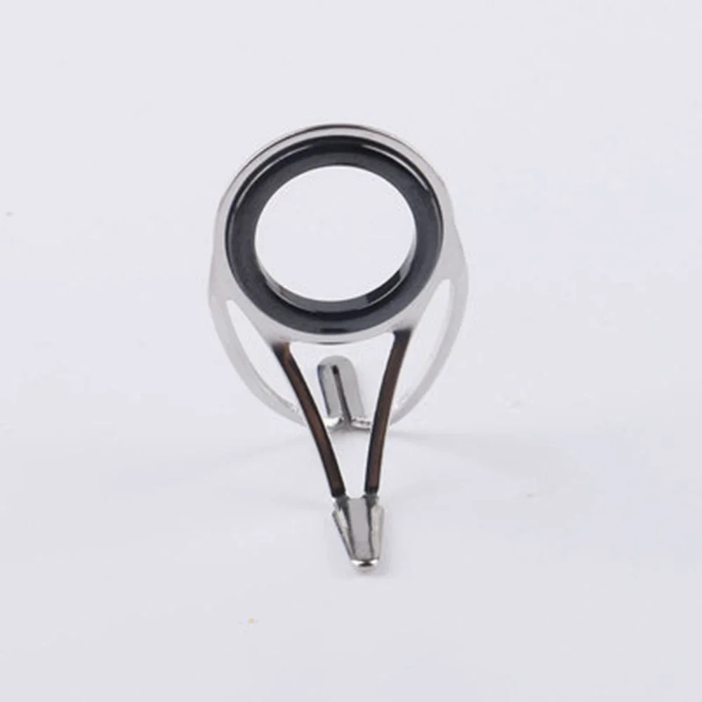 8 Size Eye Guides Fishing Accessories Wire Loop Eye Rings Stainless Steel Fishing Rod Guides Tips Circle Ring