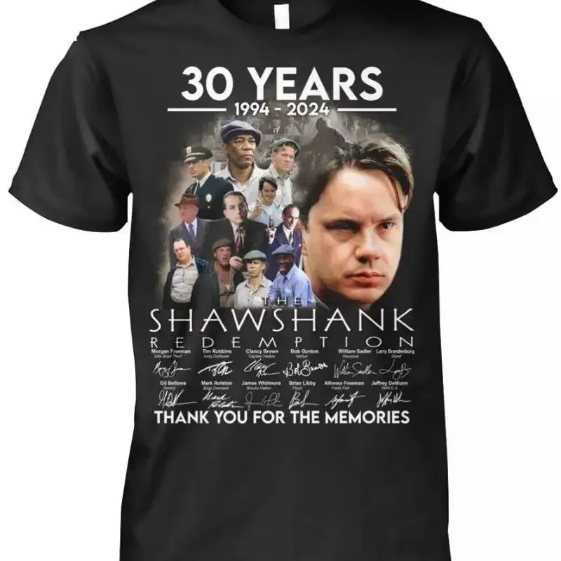 Soldes 30 ans 1994 2024 Shawshank Redemption T-shirt Merci pour les souvenirs