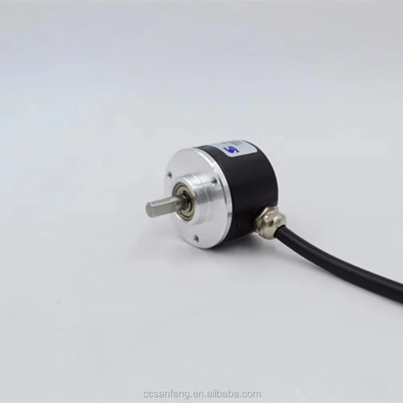 Albero solido 40 mm Diametro esterno 6 mm Diametro interno 2500ppr 5 V Codificatore rotativo con uscita driver di linea