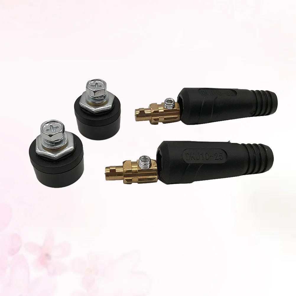 

4pc Male Plug Dkz10-25 Connector Welding Soldering Quick Connector High Temperature Resistant Oil