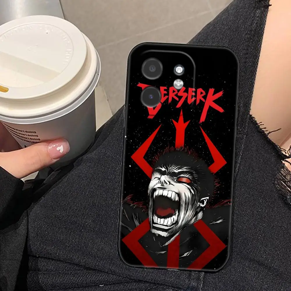 Phone Case For Infinix TECNO POP SPARK SMART 6 7 8 9 10 CAMON 50 40 30 30S 20 20C Case Funda Shell Cover Anime B-Berserk Guts