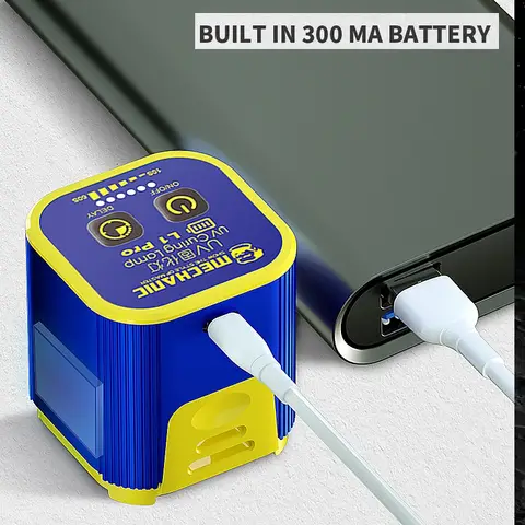 Lampe à polymérisation UV mécanique L1/L1 Pro, Double perles intelligentes, 7W, haute puissance, lampe à polymérisation UV, carte mère, lampe de réparation à colle UV