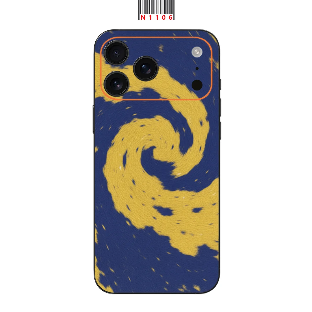 

Обертка на кожу OscarSkinZ для iPhone 17 Air 17 Pro Max, наклейка 16, 15, 14 Plus, задняя пленка, защитная наклейка, боковая рамка, задняя защита