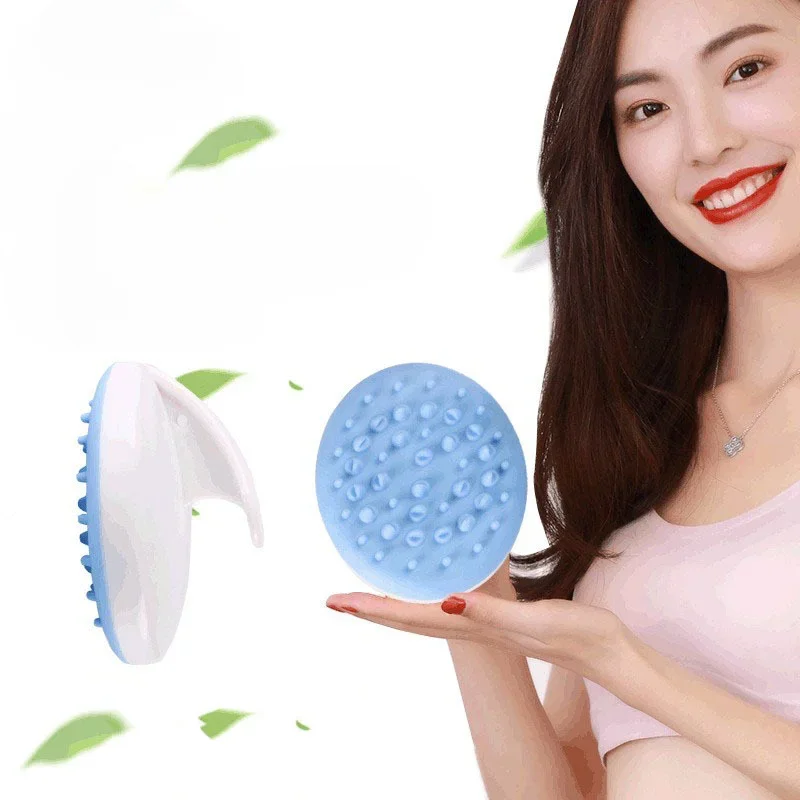 

1pc Shampoo Brush Body Massage Brush Bath Shower Brush Salon Hairdressing Tool Scalp Massage Comb Hair Washing Comb