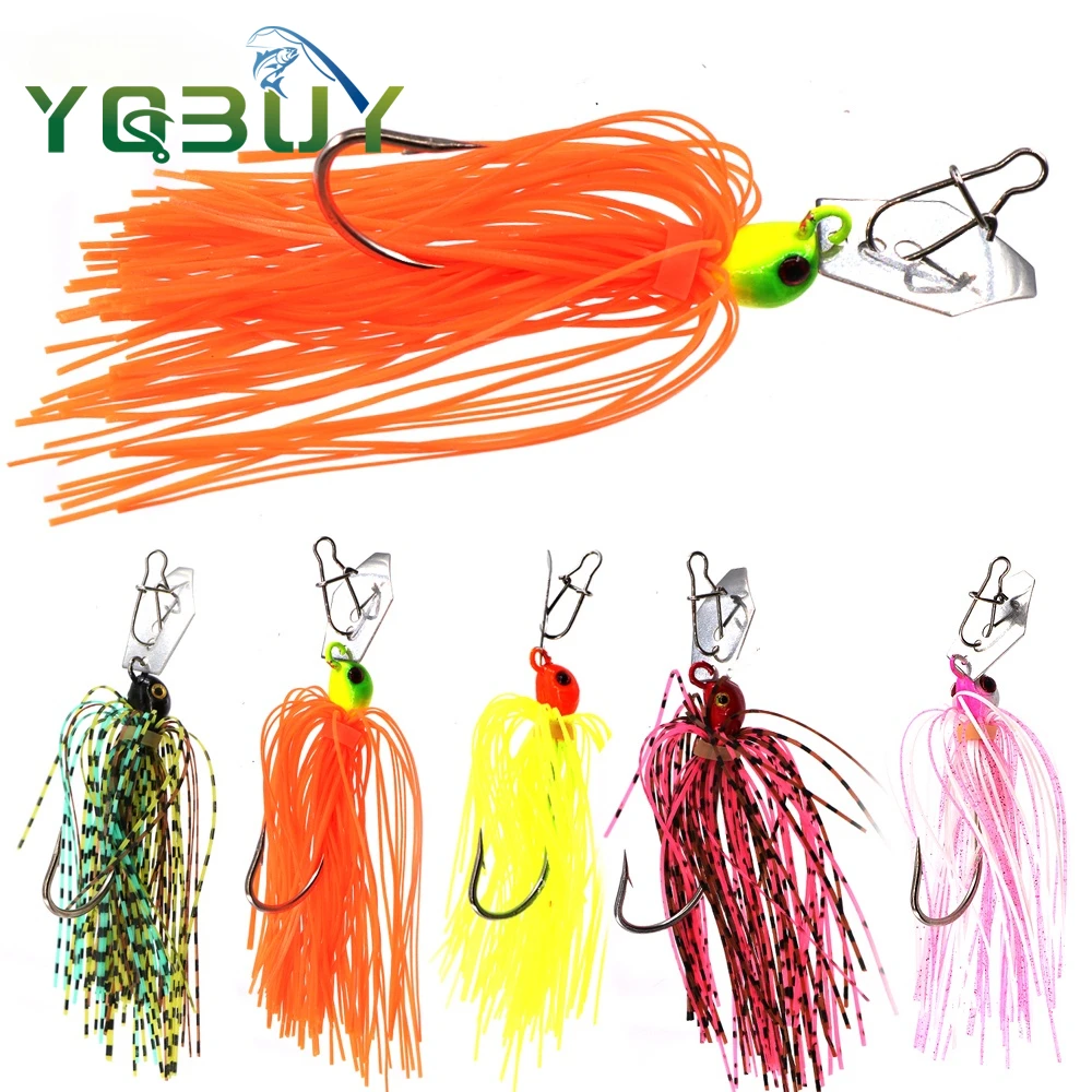 12g Spinnerbait Przynęty wędkarskie Bass Fishing Buzzbait Multicolor Bass Trout Salmon Metal Spinner Baits Swim Jigs