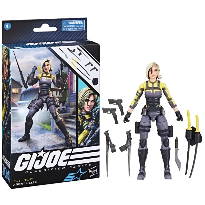 Genuine Hasbro G.I. Joe DREADNOK BUZZER HAWK AGENT HELIX JASON SHOCKWAVE FARIA Action Figure Toys for Boys Girls Gift Model view 3