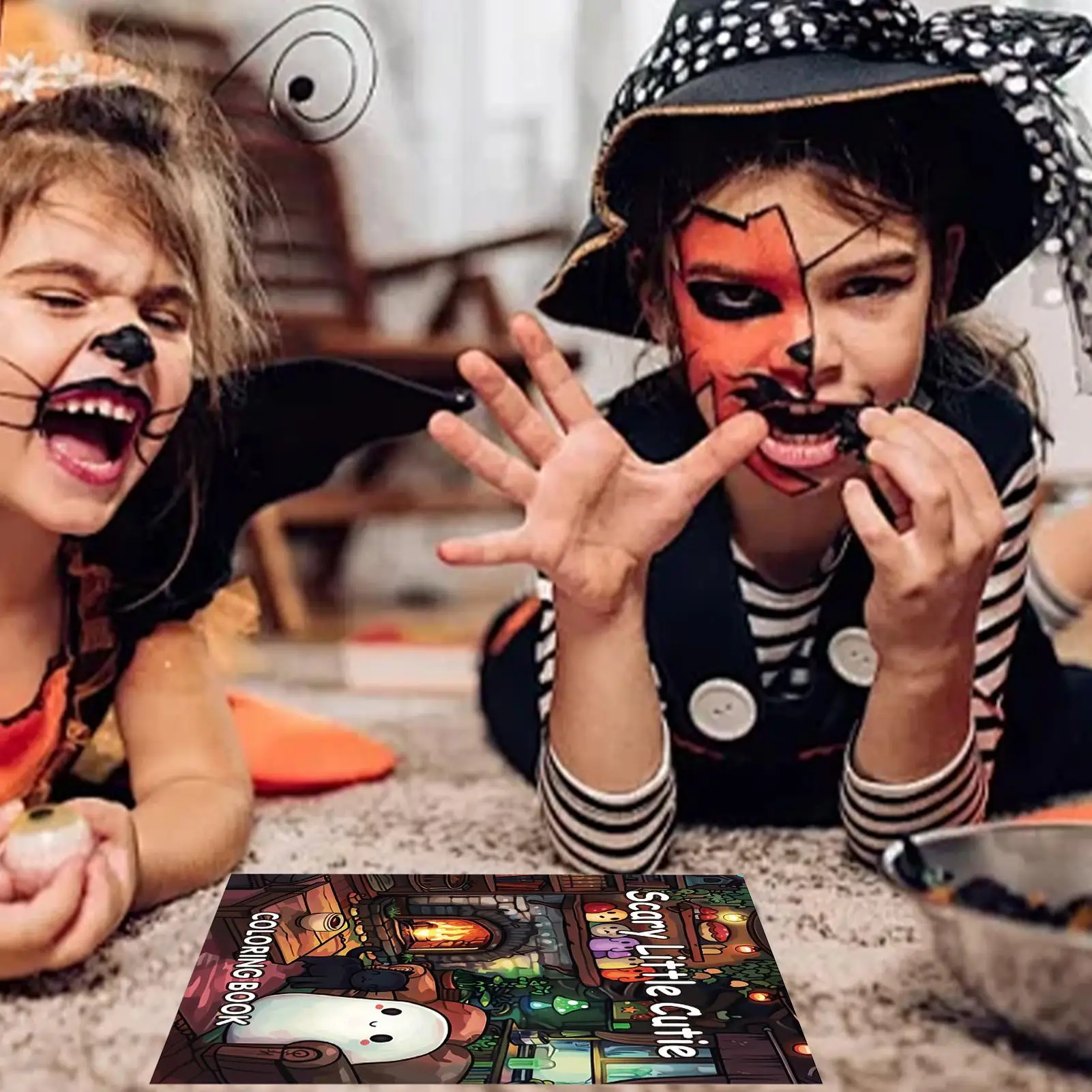 كتاب تلوين الهالوين للأطفال كتاب تلوين الهالوين اللطيف 40 ورقة ورق رسم كرتوني فني لمجلة الرسم