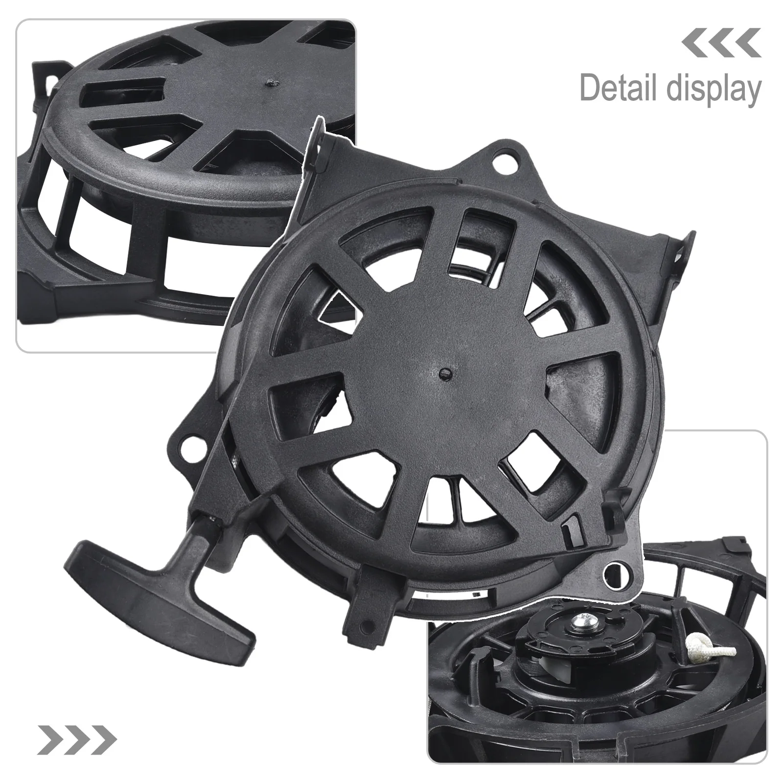 1pcs High quality Pull Starter 28400-Z0M-80 GC160 169mm 28400-Z0M-801 28400Z0M801 Black For Honda GC135 GCV135