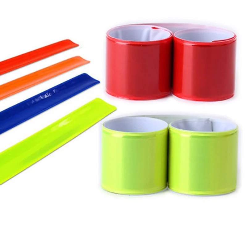 

1PC Running Fishing Cycling Reflective Strips Warning Bike Safety Bicycle Bind Pants Leg Strap Reflective Tape