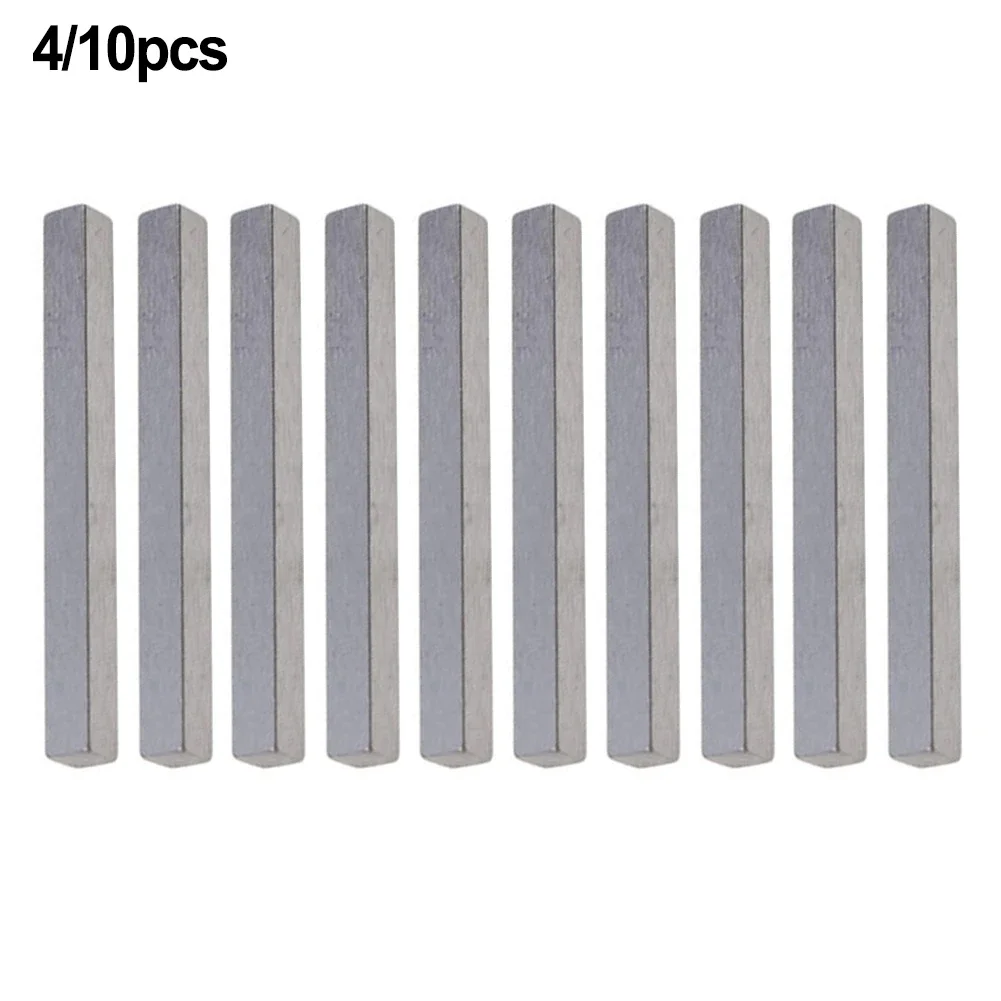 4/10PCS Rear Axle Square Key Rear Axle Square Key Set For Lawn Tractors 532123583 123583x 910-0528 For Lawn Tractors And Mowers