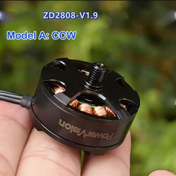 700KV ZD2808-V1.9 High Efficiency Disk CW CCW BLDC Brushless Motor  For Multi-rotor Axis Aircraft UAV Model