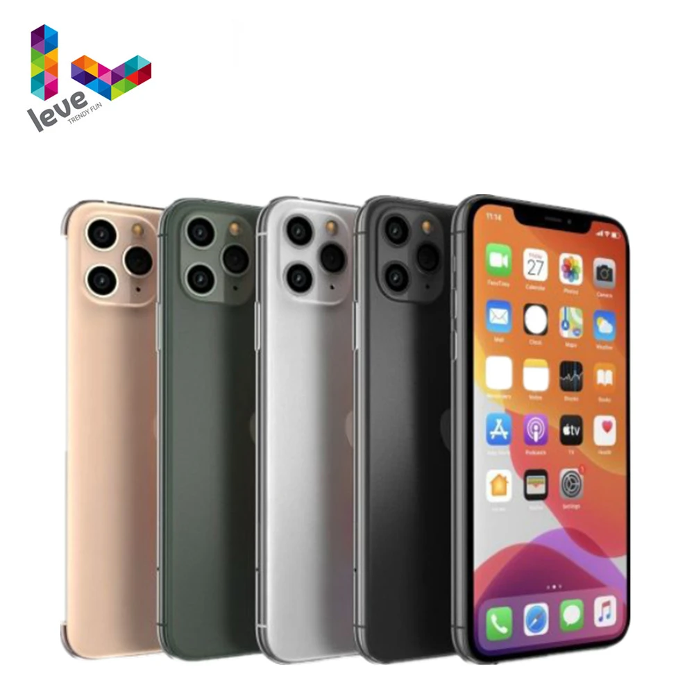 

Apple iPhone 11 Pro Mobile Phone 5.8" A13 Bionic 4GB RAM 64GB/256GB ROM Hexa Core 3 Cameras NFC 4G LTE Original iOS Cellphone