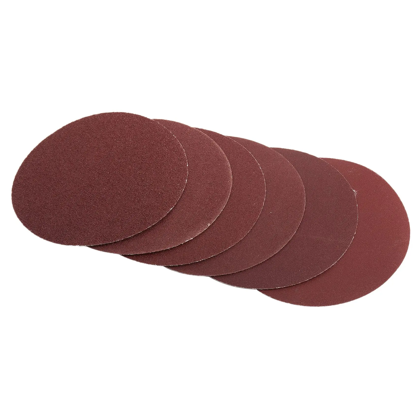 

A50U 60Pcs/Set 5Inch 125Mm Round Sandpaper Disk Sand Sheets Grit 80/100/120/180/240/320 Hook And Loop Sanding Disc