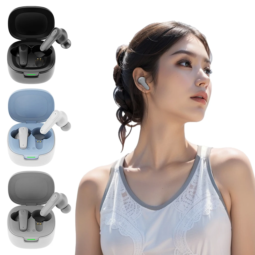 Intelligent Translator Earbuds Bluetooth-Compatible 5.4 Ear Hook Two-Way Voice Translator Translator Headset for Business Travel