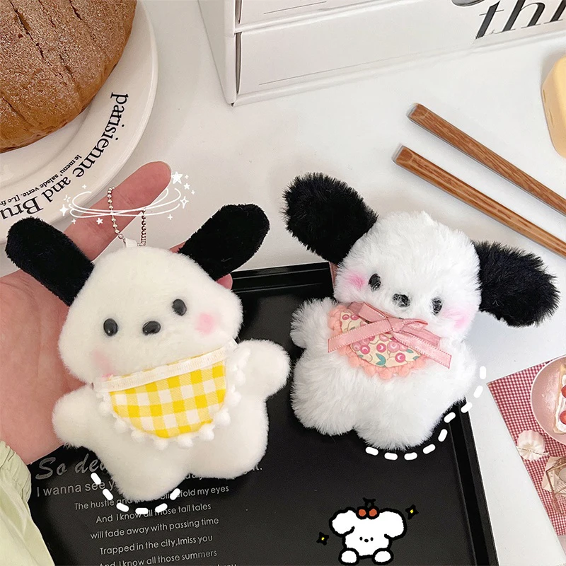 

Kawaii Pilot Dog Keychain Cartoon Puppy Plush Keyring Bag Pendant Couple Key Chain Schoolbag Charm Birthday Christmas Gift