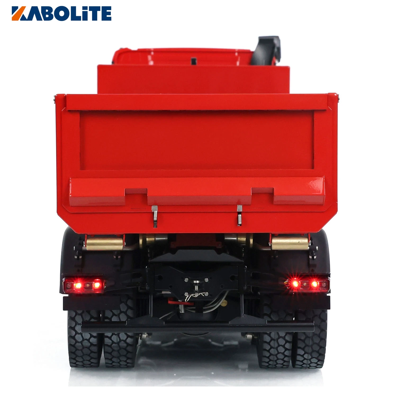 In Stock KABOLITE 1/14 K3365 Dumper Tipper Car Metal 8X8 RC Hydraulic Dump Truck Hydraulic Lift Simulated Lights Sound RC Toys