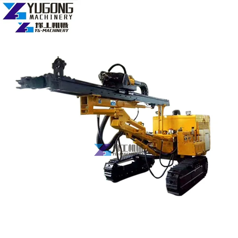 Water Well Drilling Rig Rock Drill Mining Rig New Product M5 Crawler Anchor Drilling Rig DTH Hammer Mine Turning Equipment