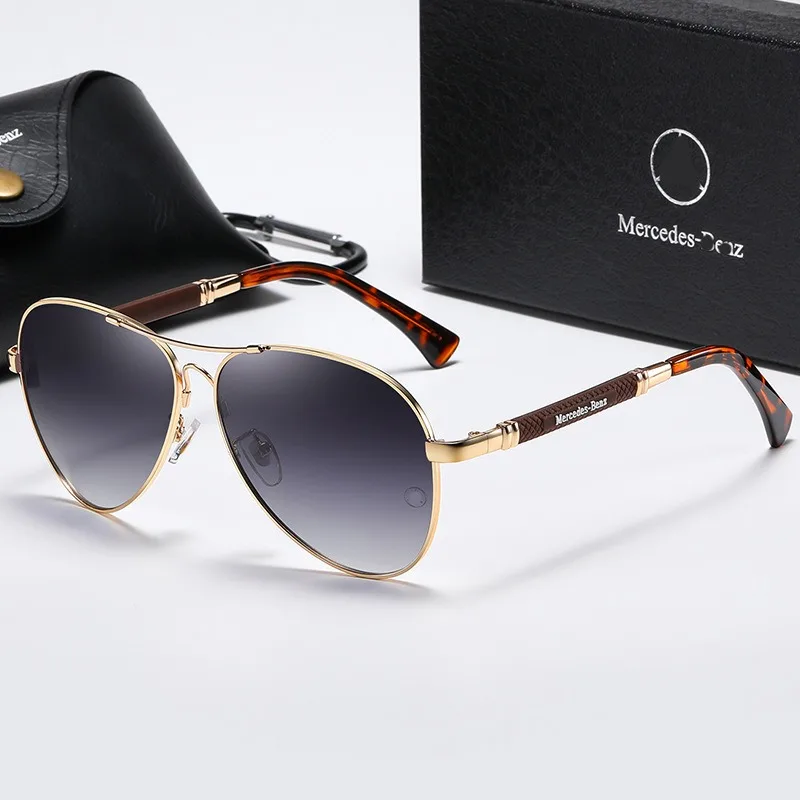 Luxury Men Car Driving Polarized Sunglasses Anti Glare Driver Goggles For Mercedes Benz A B C E V R-Class A45 C43 CLA GLA GLC SL