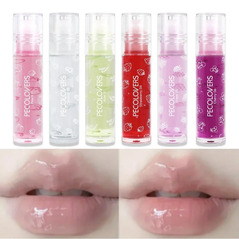 Olejek do ust Nawilżający na noc Makijaż Balsam do ust Nawilżający Błyszczyk Rozświetlający Powiększający Redukuje zmarszczki na ustach Pielęgnacja skóry ust