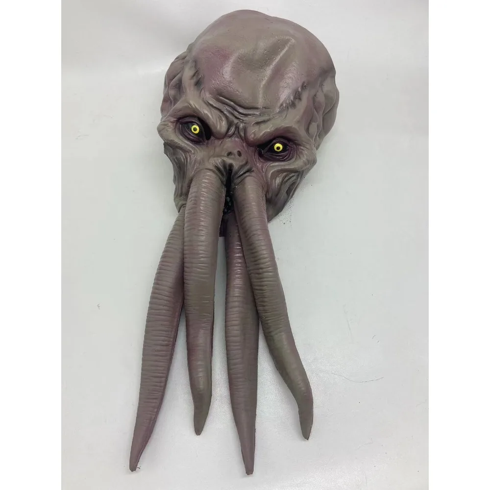 Cosplay Baldur 'S Gate 3 Illithid Masker Halloween Mindflayer Octopus Monster Rekwisieten Cosplay Kostuum