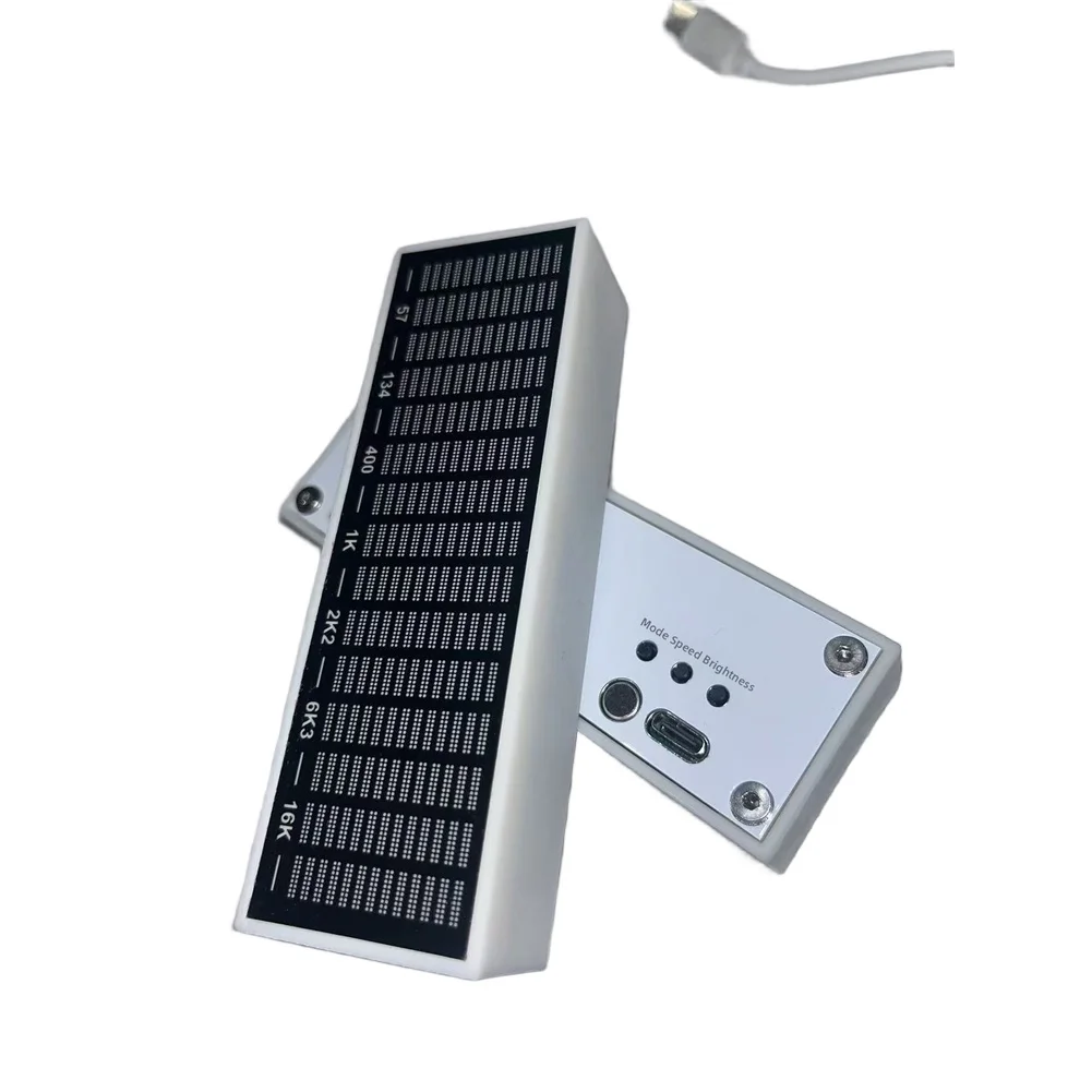 LED Music For SPECTRUM Display Lamp Sound Activated for Car Dashboard Desktop For Home Use USB Powered 3D Printed Housing